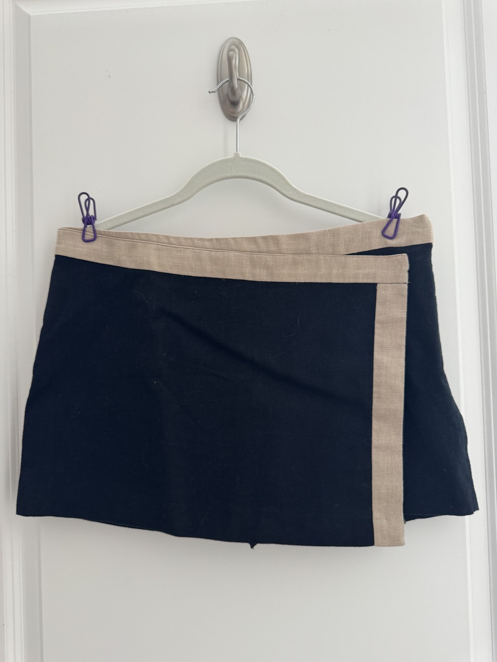 Abercrombie & Fitch Contrast Wrap Skort NWT Matching Set